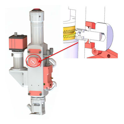 Fiber Laser Welding Heads Max. Ισχύς λέιζερ 2000W 3000W Υψηλότερη ισχύς κατόπιν αιτήματος