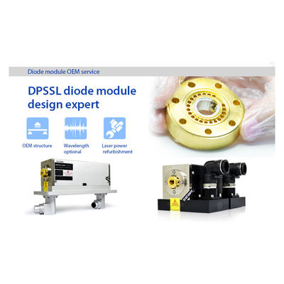 CW 1064nm Μονάδα αντλίας διόδων λέιζερ DPSS και ράβδοι / στοίβες λέιζερ διόδου