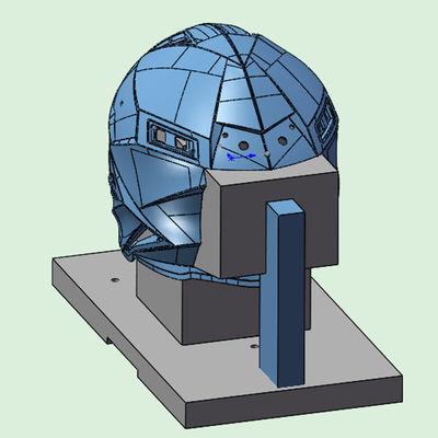 Raycus Laser Source 6 Axis 3D Robot Laser Cutter χρήση για κράνος από γυάλινες ίνες, κράνος από ανθρακικές ίνες, κράνος Kevlar κλπ.